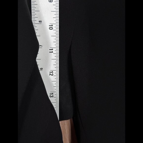 MM.Lafleur Pants 6 Womens White Wide Leg Fabric Stretch Ankle Culotte Flat Front - Picture 4 of 8